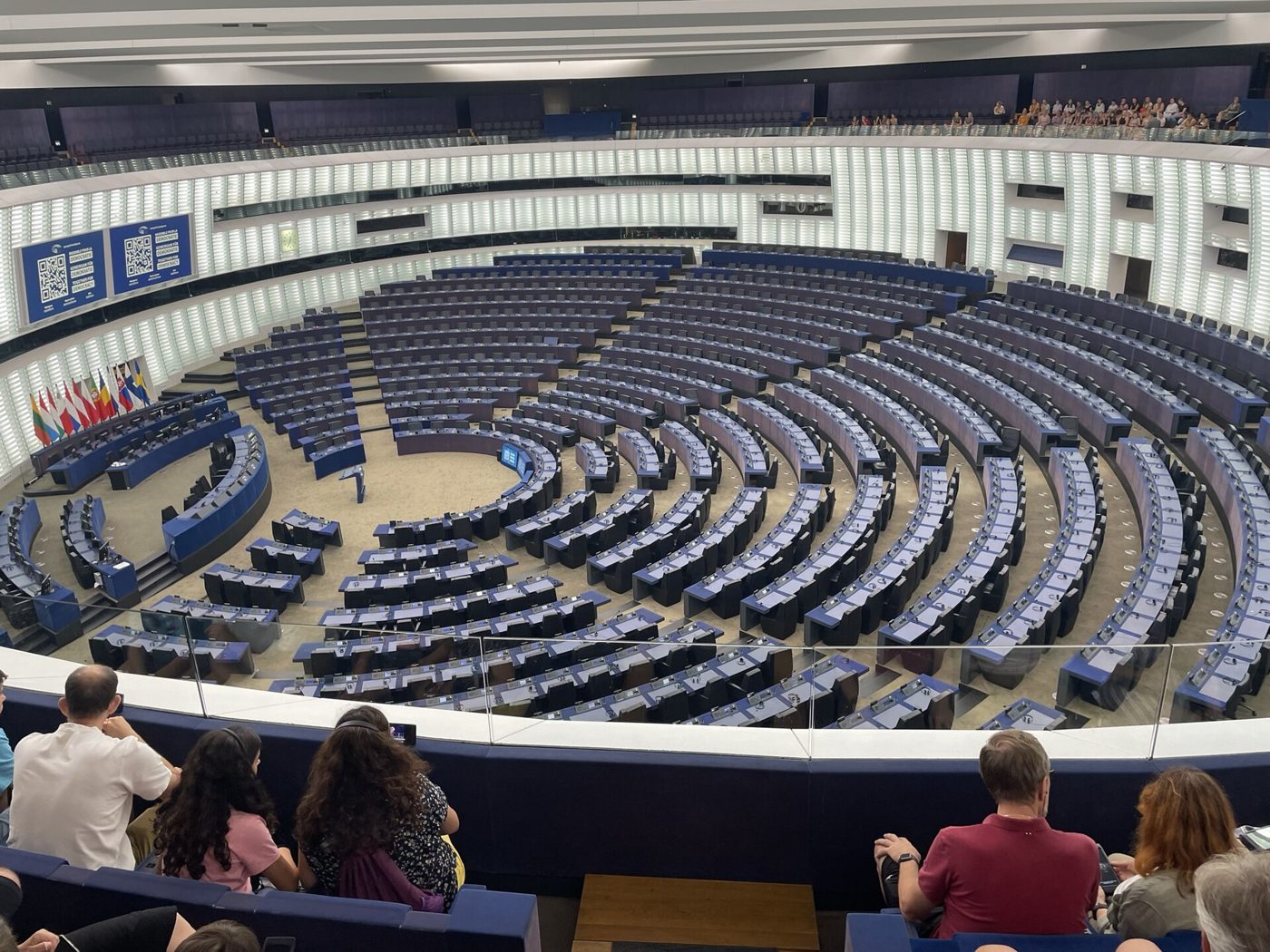 The European Parliament in Strasbourg, 2023